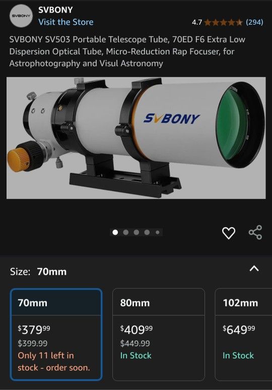 Svbony Telescope