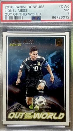 2018-19 Panini Donruss - Out of this World Lionel Messi #OW-6