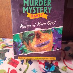 Murder Mystery Party Murder at Mardi Gras Dinner Party Game
