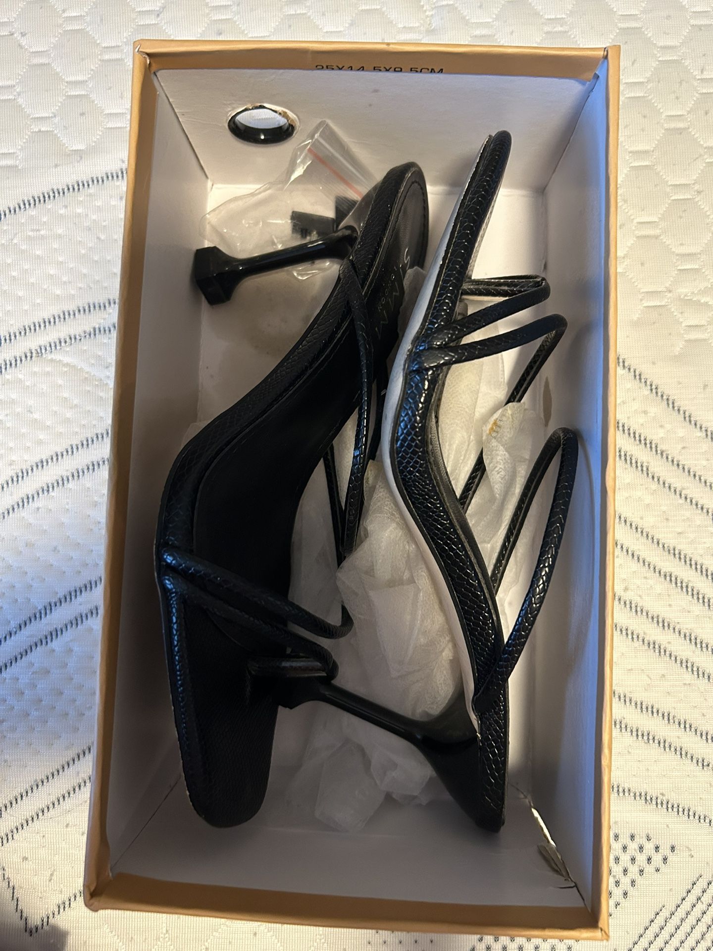 Black High Heels Size 7