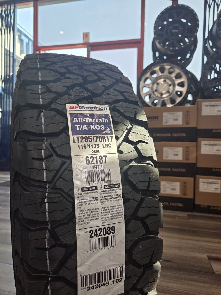 BFG KO3 TIRES