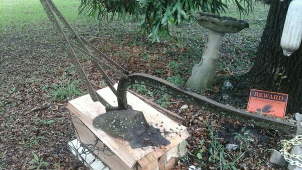yard art plow for sale in homosassa springs, fl - offerup