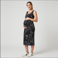 Ingrid & Isabel Maternity Sleeveless Midi Dress