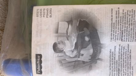 FISHER-PRICE BABY/TODDLER SEAT WITH SEATBELT GREAT TO SIT AT DINNER TABLE