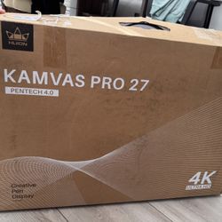 HUION Kamvas Pro 27 4K – Brand New – Display Only – 27”