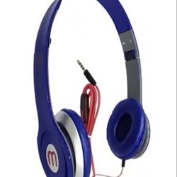 Blue Wired Head Phone Never Used