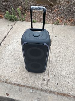 Onn. Portable Party Speaker – Bluetooth – Wheels – Charger Included