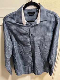 Nine West Slim Fit Button-Down Dress Shirt