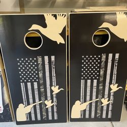 Pro Style Wrapped Cornhole Boards