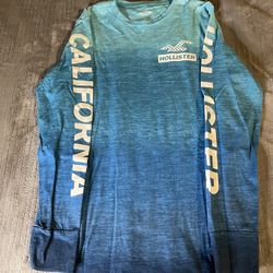 blue hollister long sleeve shirt (NEGOTIABLE ⬇️)