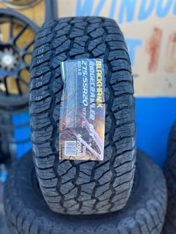 275-55r20 all terrain Blackhawk new tire