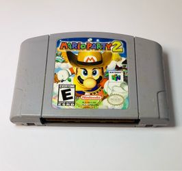 MARIO PARTY 2 NINTENDO 64 GAMW CARTRIDGE! TESTED! EXCELLENT CONDITION!