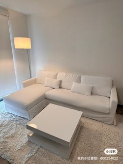 IKEA HYLTARP Sofa w chaise 
