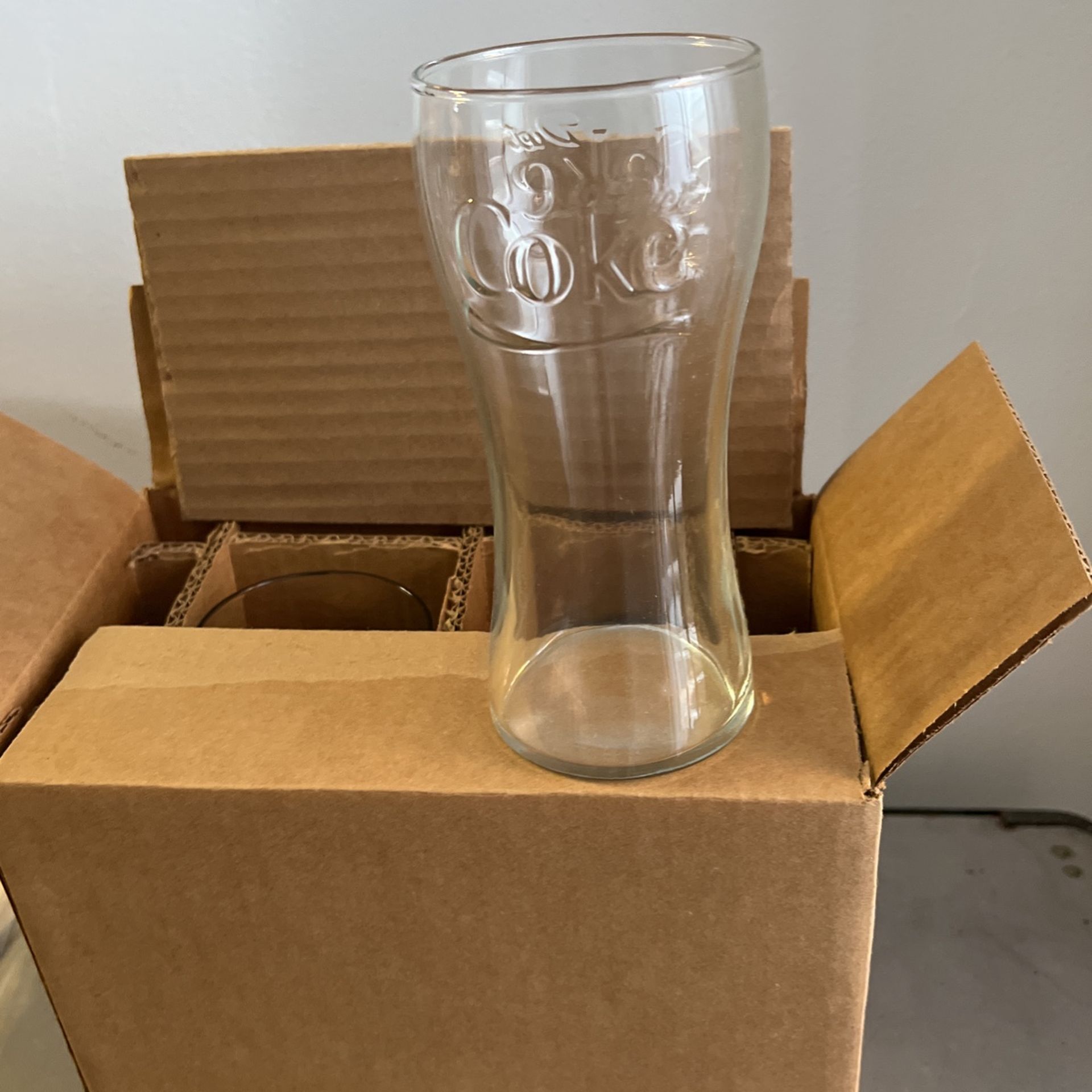 Coke Cola Glasses Kitchen & Dining