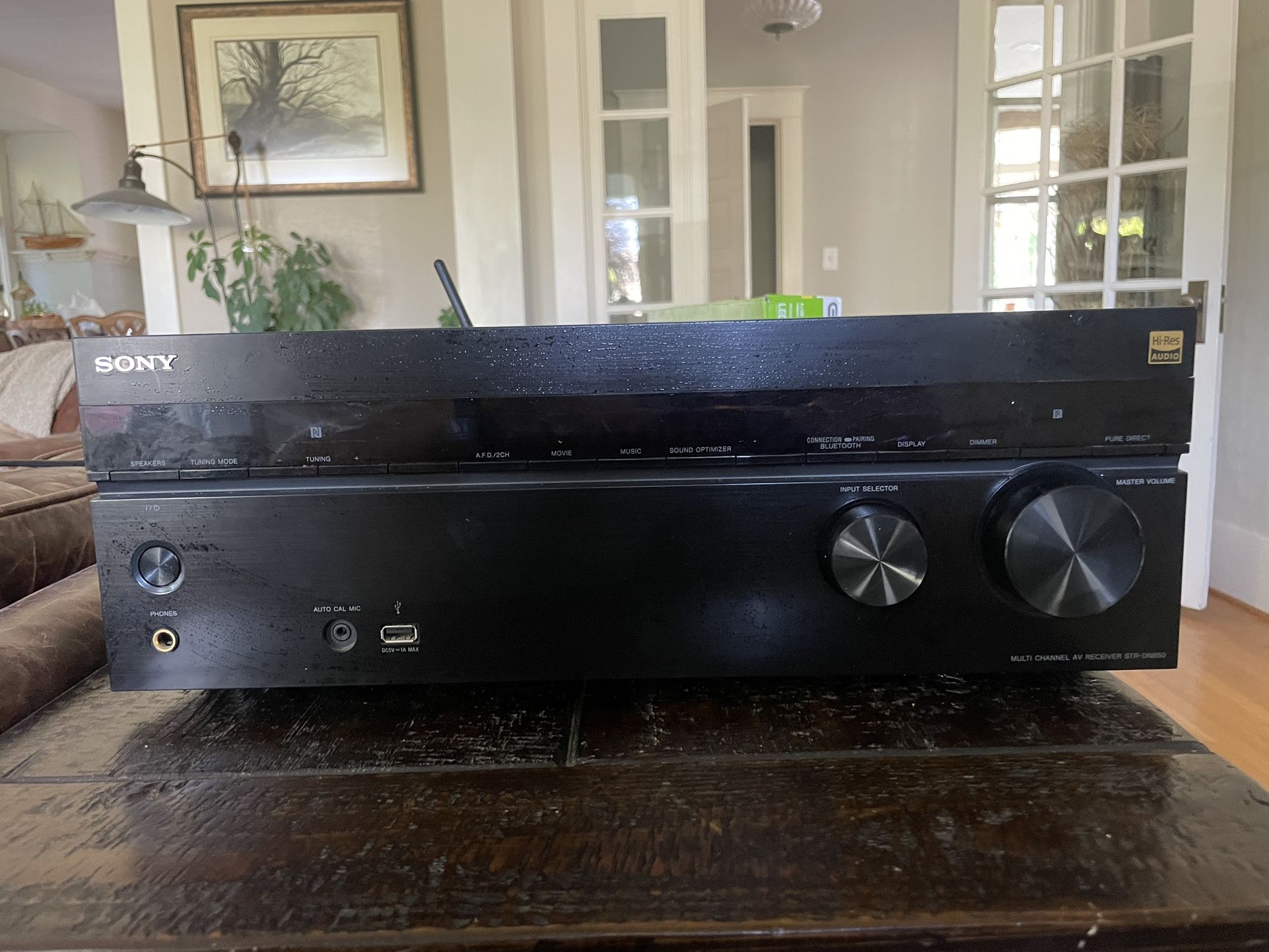Sony Receiver, CD player, and Subwoofer