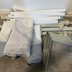 King size bed rail（3 pieces）