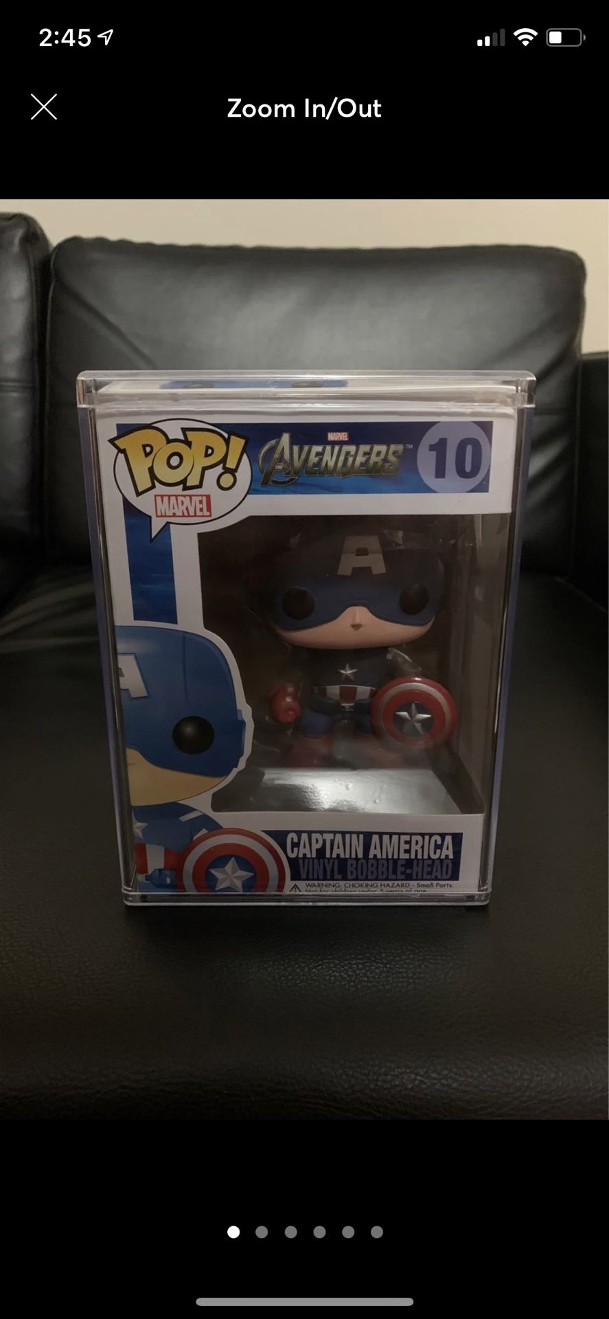 Avengers Assemble Captain America Funko Pop