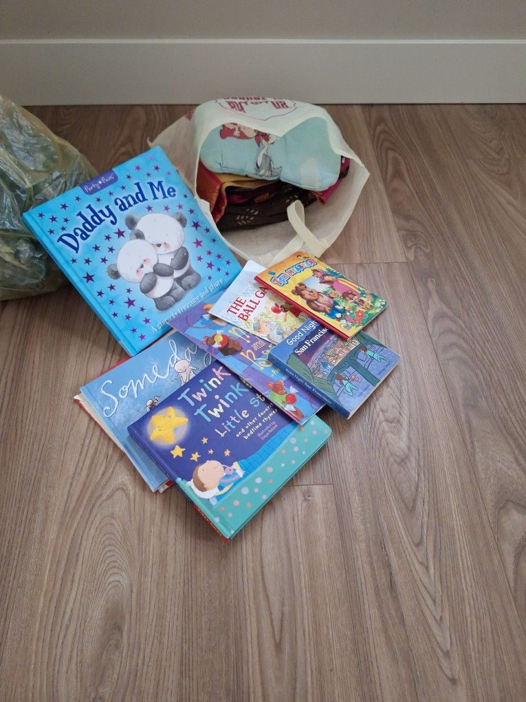 *Pending* Free Kids Books, Clothes, Pillow