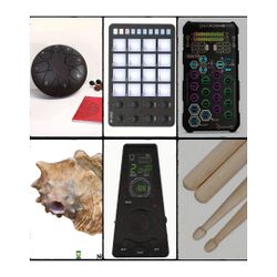 Music Technology https://offerup.com/redirect/?o=Tm92YVNvdW5kLnNob3A= Drum Machine, DJ Sound cards, Drum Sticks, Metronomes