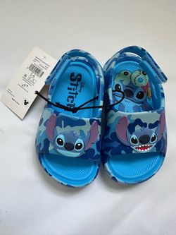 Disney Stitch Toddler Slides Size 5-6