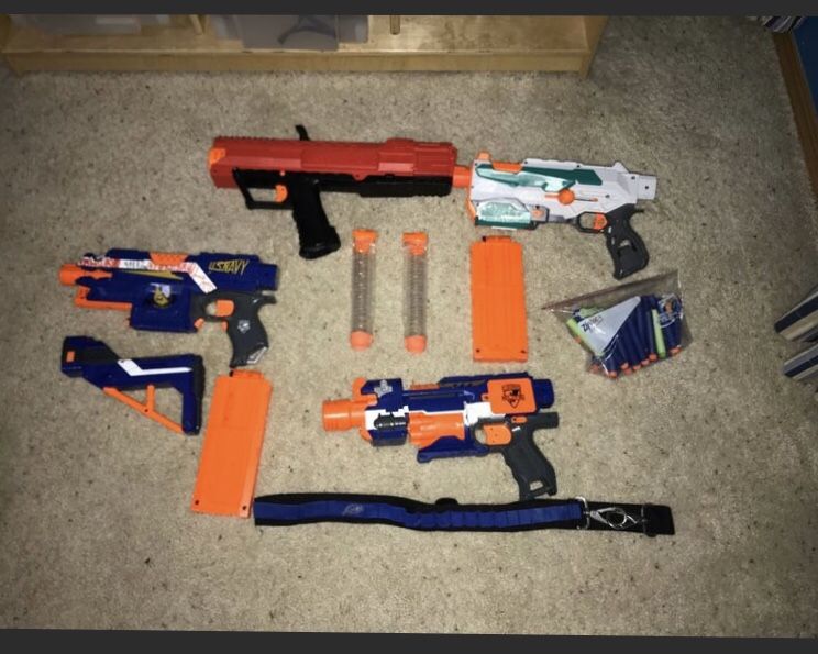 Nerf collection