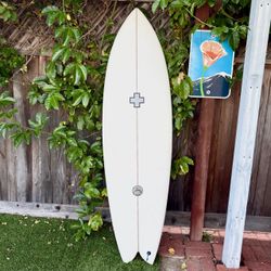 5’10 Surf Prescriptions Twin Fin Rocket Fish Surfboard Surf Board (not Channel Islands twin pin lost Rnf 96 album Christenson panda sunstone Twinsman 