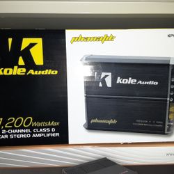 1,200 Watts Amp