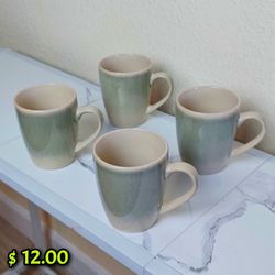 Sage Green Coffee Mugs 