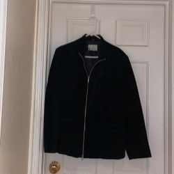 Spiegel Black Suede XL Jacket 