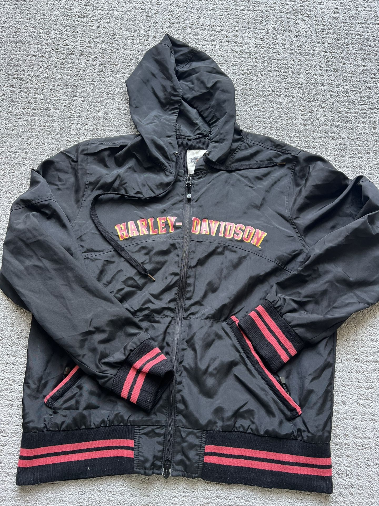 Women’s Vintage Harley Davidson Windbreaker 