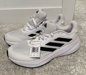 adidas Response Super M White Black Men's Lace-Up Mesh Low Top Sneakers IG1420
