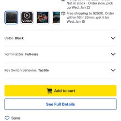 Logitech - G915 X LIGHTSPEED Full-size Wireless Mechanical GL Brown Tactile Switch Gaming Keyboard for PC/Mac with RGB Backlighting - Black