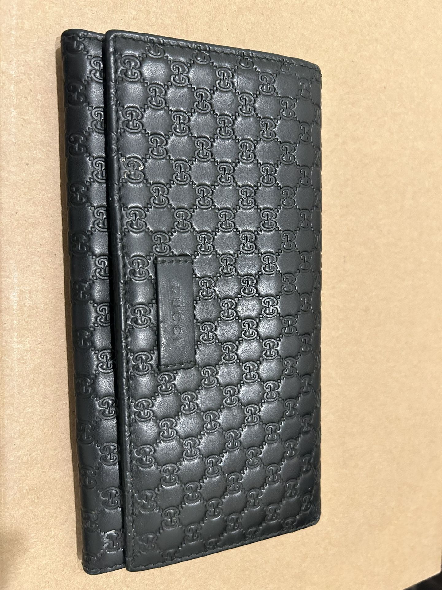 Gucci bifold wallet  Guccisima black leather