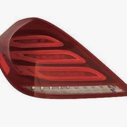 Left side taillight assembly Mercedes Benz s-class (W222) sedan 2014 to 2017 S550, S600, and amg model