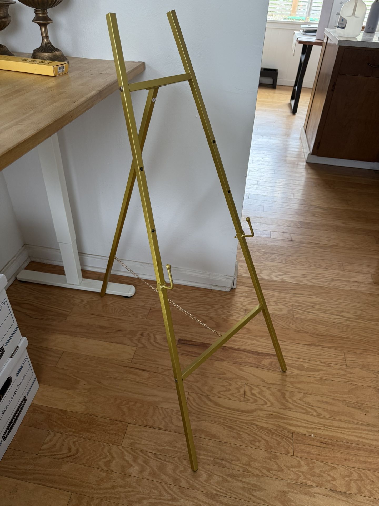Gold Easel