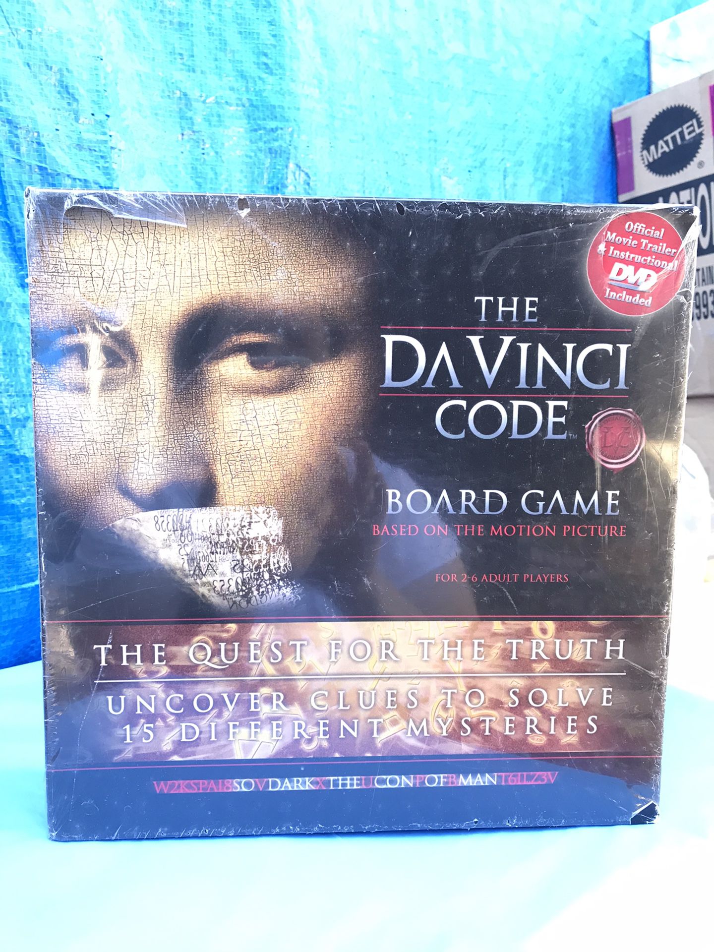 The Da Vinci Code Board Game 2006 New