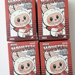 POP MART The Monsters × Coca-Cola Vinyl Face Blind Box – New Sealed