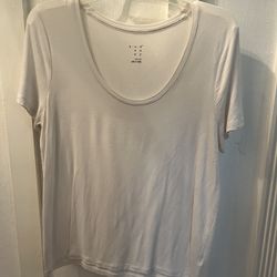 A New Day White Tee  Size Medium