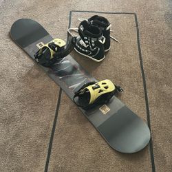 Snowboard And Boots