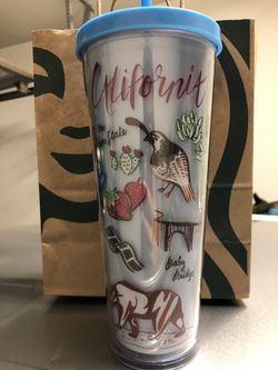 California tumbler... $35... Pick up only...