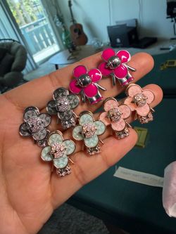 Vivian aretes ❣️acero inoxidable
