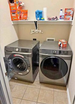 Wash and dryer