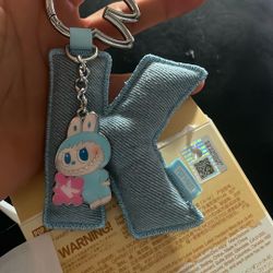 Popmart Labubu Pin For Love Letter K Authentic