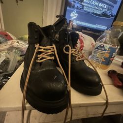 Red Wing Steal Toed Boots 