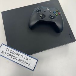 Microsoft Xbox One X 1TB Gaming Console - Pay $1 DOWN AVAILABLE - NO CREDIT NEEDED 