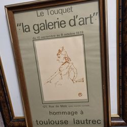 Prime  Art Original From PARIS Of A Master's  Proposed Finest PieceoulusaTeour