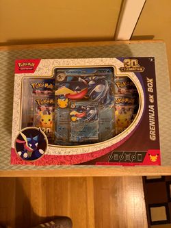 Pokemon Greninja ex Box