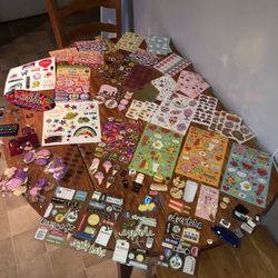 Bundle Of FOOD And MISC Scrapbook Stickers 