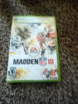 Madden 10 Xbox 360