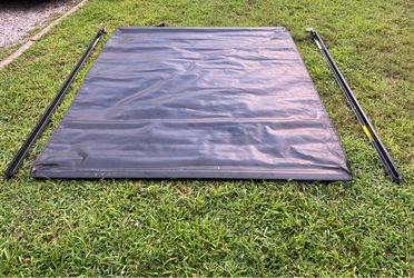 6ft ford-branded soft tonneau bed cover
